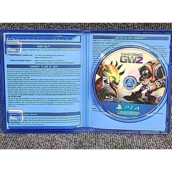 PS4 Plants vs Zombies Garden Warfare 2 - PlayStation 4 No Manual Tested - Picture 3 of 4